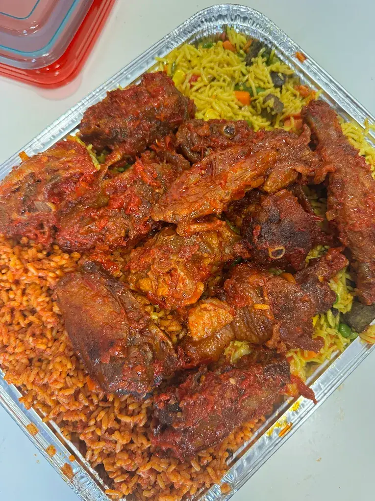 Authentic African cuisine and Nigerian specialties at Emgees Restaurant Edmonton